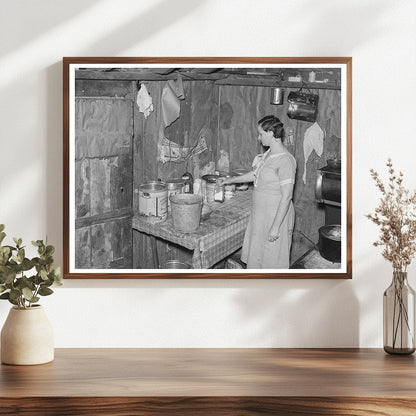 1938 Sharecropper Kitchen Interior New Madrid County Missouri - Available at KNOWOL