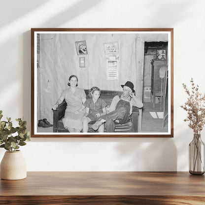 1938 Sharecroppers Family in Missouri Shack Home - Available at KNOWOL