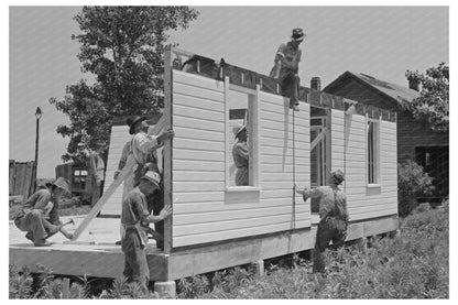 1938 Southeast Missouri Farms House Construction Site - Available at KNOWOL