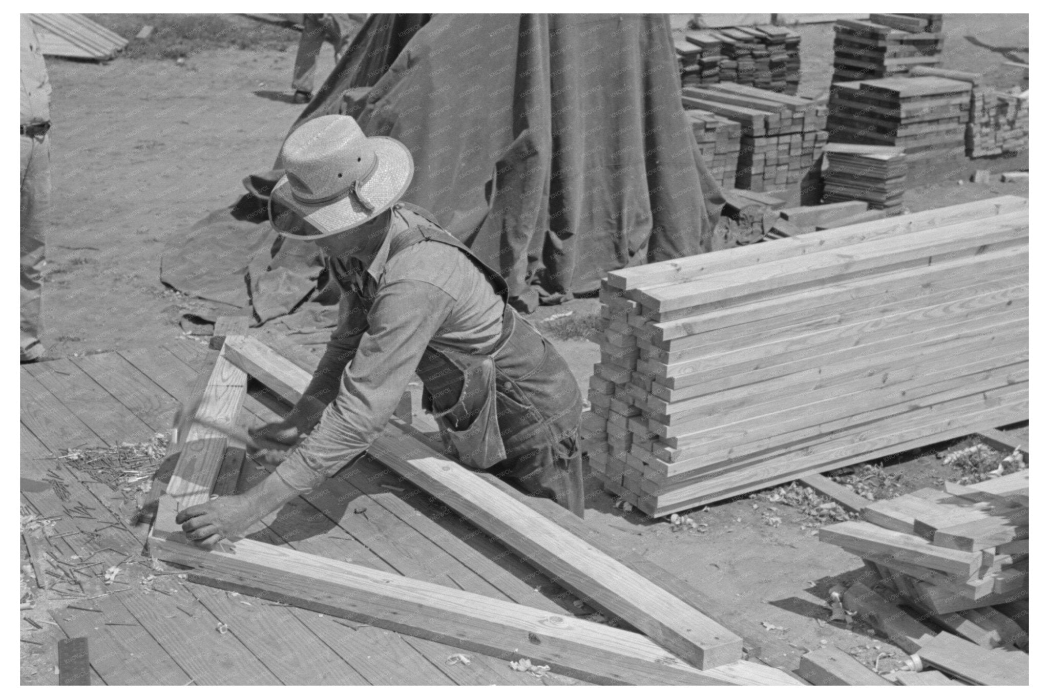 1938 Southeast Missouri Food Storage Plant Construction - Available at KNOWOL