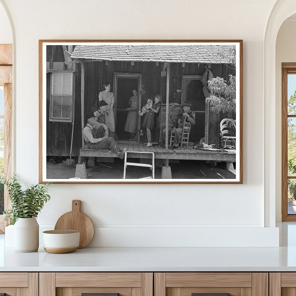 1938 Southeast Missouri Sharecroppers on Front Porch - Available at KNOWOL