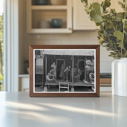 1938 Southeast Missouri Sharecroppers on Front Porch - Available at KNOWOL