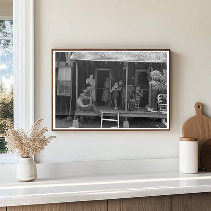 1938 Southeast Missouri Sharecroppers on Front Porch - Available at KNOWOL