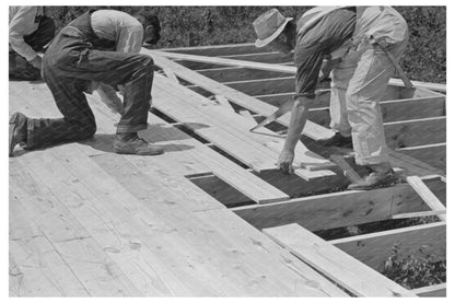 1938 Subfloor Construction Southeast Missouri Farms Project - Available at KNOWOL