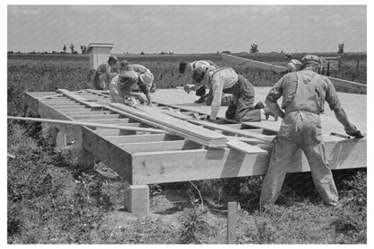 1938 Subflooring Installation Southeast Missouri Farms Project - Available at KNOWOL