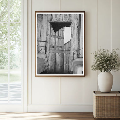 1938 Vintage Bedroom Interior in Rural Louisiana - Available at KNOWOL