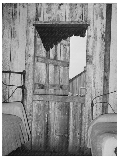 1938 Vintage Bedroom Interior in Rural Louisiana - Available at KNOWOL