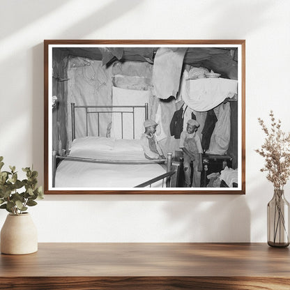 1938 Vintage Bedroom of a Missouri Sharecropper - Available at KNOWOL