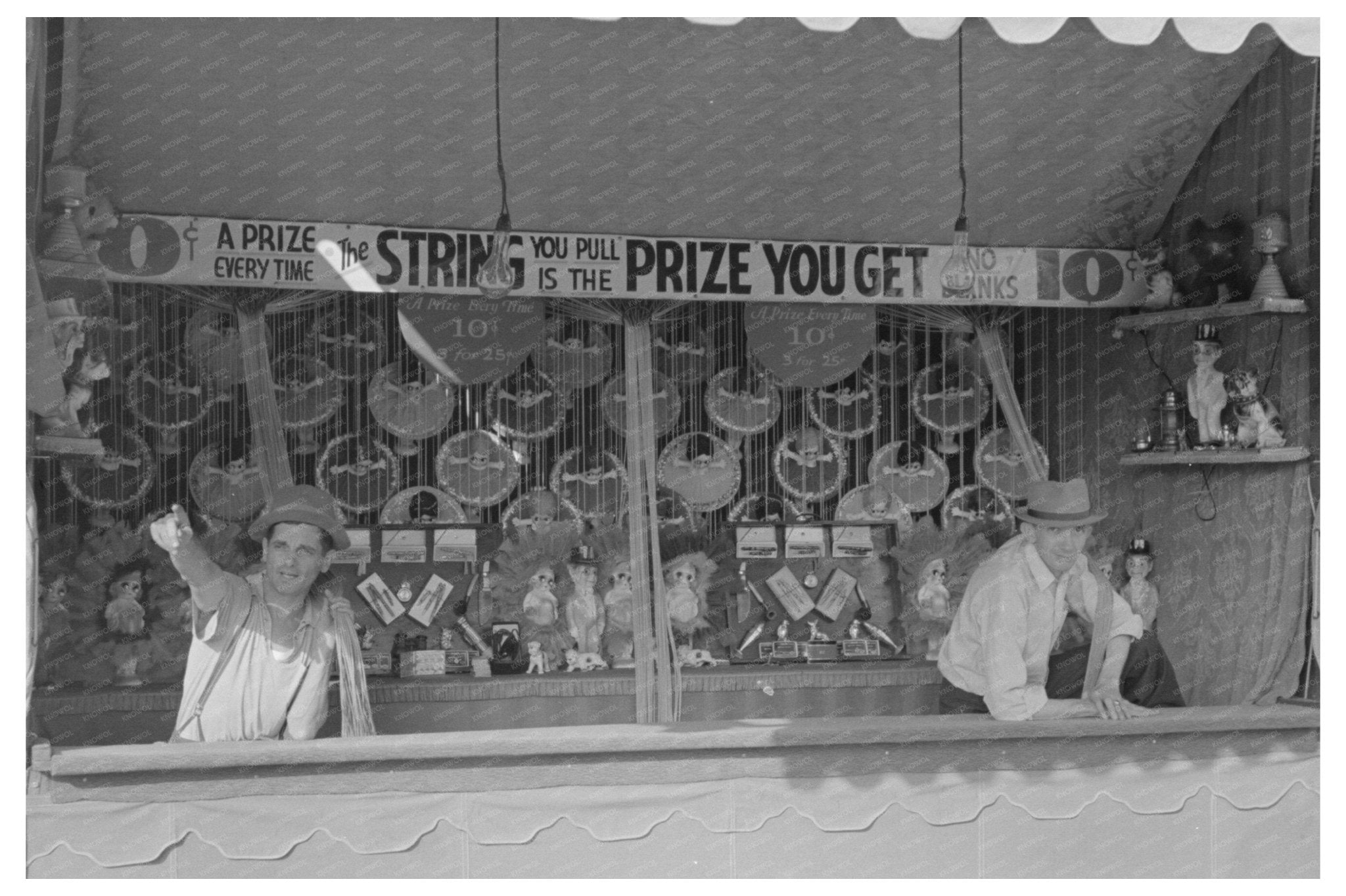 1938 Vintage Concession Stand at Louisiana State Fair - Available at KNOWOL