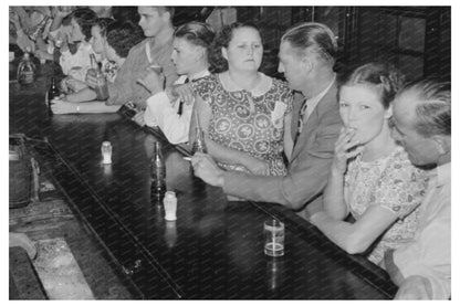 1938 Vintage Crab Boil Night at Raceland Louisiana Bar - Available at KNOWOL