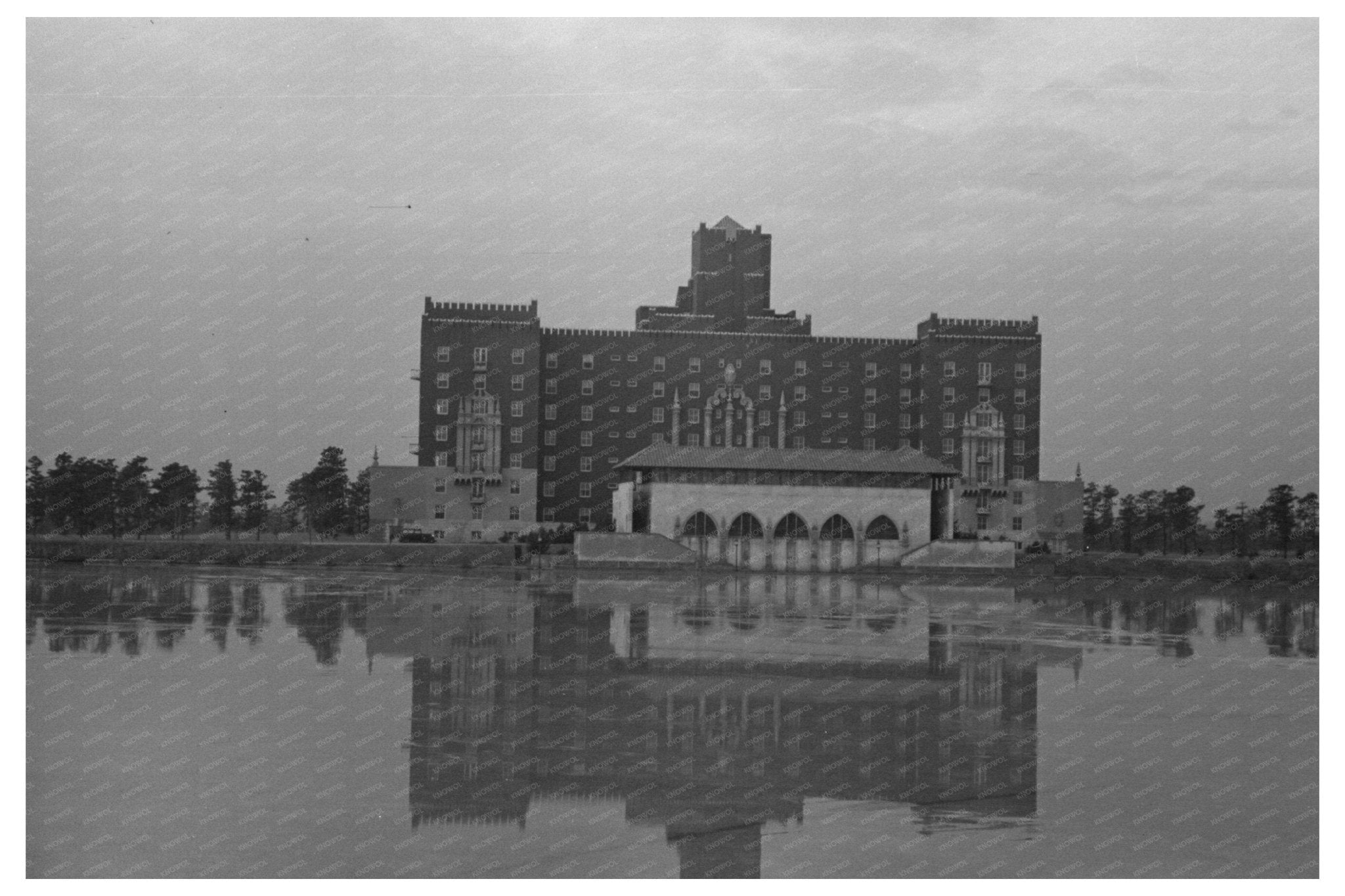 1938 Vintage Hotel Image Southern New Jersey Development - Available at KNOWOL