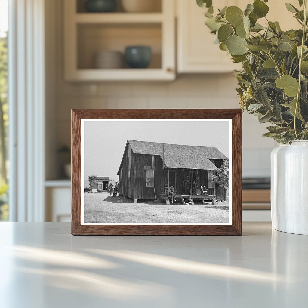 1938 Vintage Photo of Sharecropper Cabin in Missouri - Available at KNOWOL