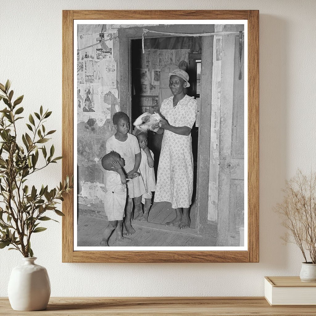 1938 Vintage Photo of Sharecroppers Family in Missouri - Available at KNOWOL