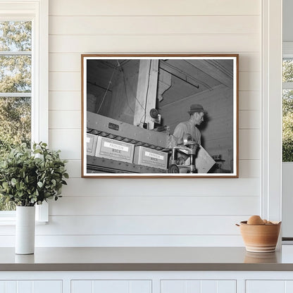 1938 Vintage Rice Milling Process in Abbeville Louisiana - Available at KNOWOL