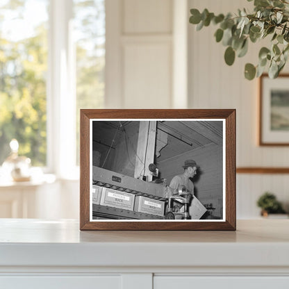 1938 Vintage Rice Milling Process in Abbeville Louisiana - Available at KNOWOL