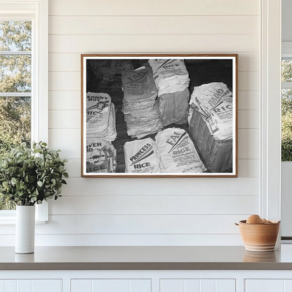 1938 Vintage Rice Packaging at Abbeville State Mill - Available at KNOWOL