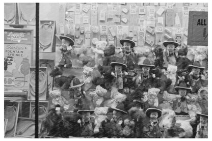 1938 Washington DC Drugstore Window Vintage Photo - Available at KNOWOL