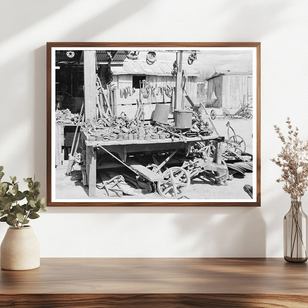 1939 Agricultural Machine Junkyard in San Juan Texas - Available at KNOWOL