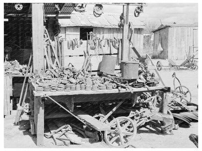 1939 Agricultural Machine Junkyard in San Juan Texas - Available at KNOWOL