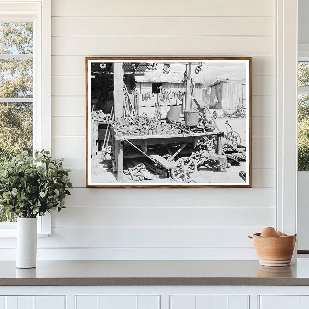 1939 Agricultural Machine Junkyard in San Juan Texas - Available at KNOWOL