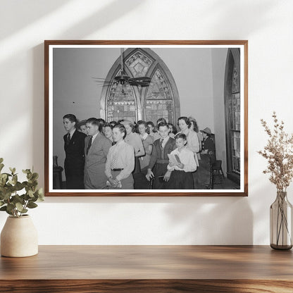 1939 Choir Performance in San Augustine Texas Church - Available at KNOWOL