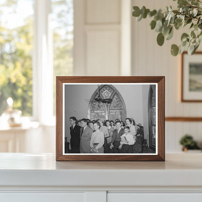 1939 Choir Performance in San Augustine Texas Church - Available at KNOWOL