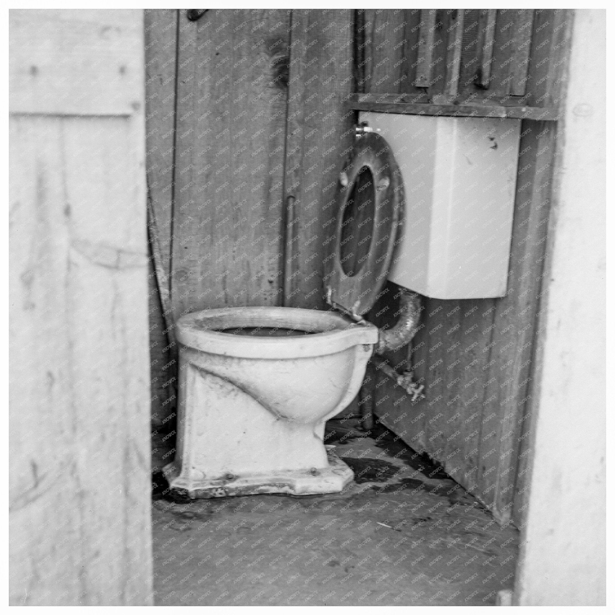 1939 Communal Toilet Facility at Greenfield Auto Camp - Available at KNOWOL