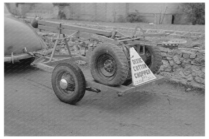 1939 Cotton Chopper on Trailer in Delhi Louisiana - Available at KNOWOL