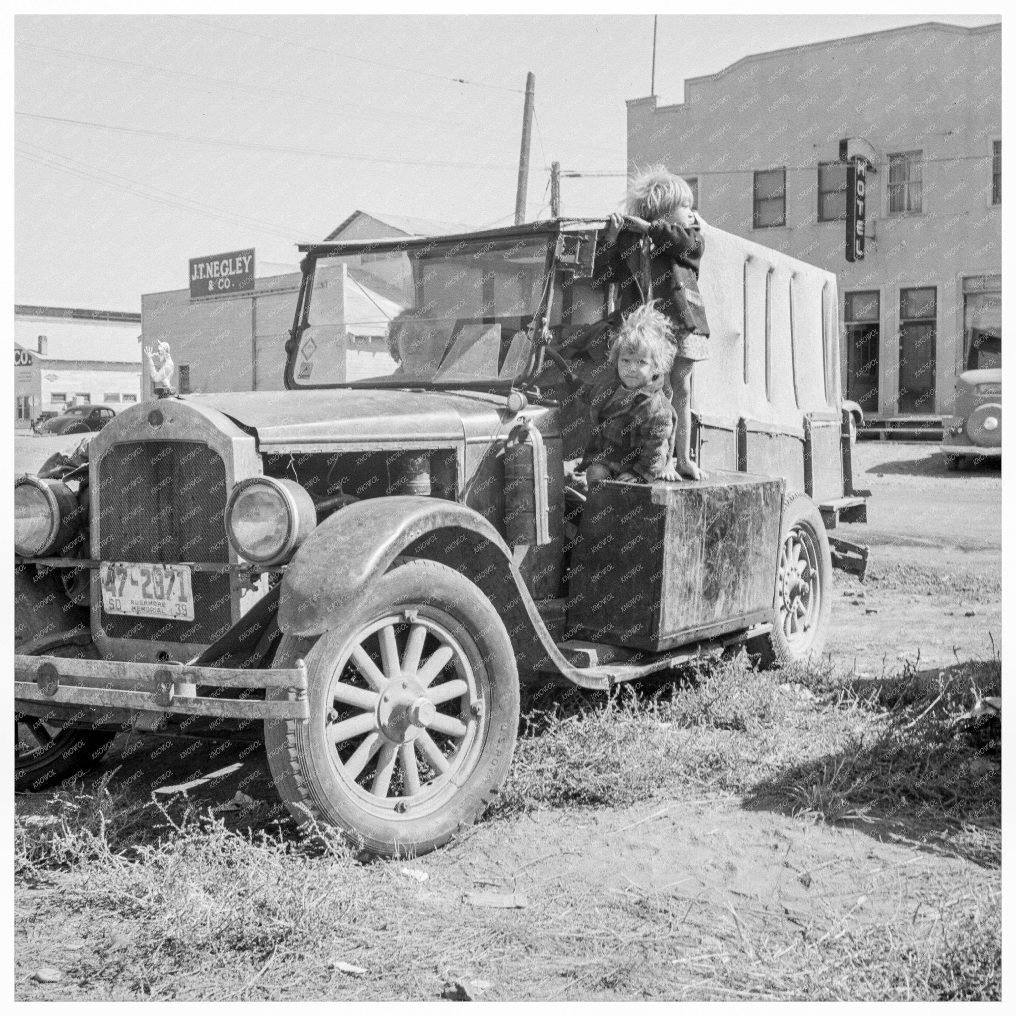 1939 Family Migration from South Dakota to California - Available at KNOWOL