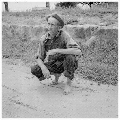 1939 Farmer Giving Directions in Durham County NC - Available at KNOWOL