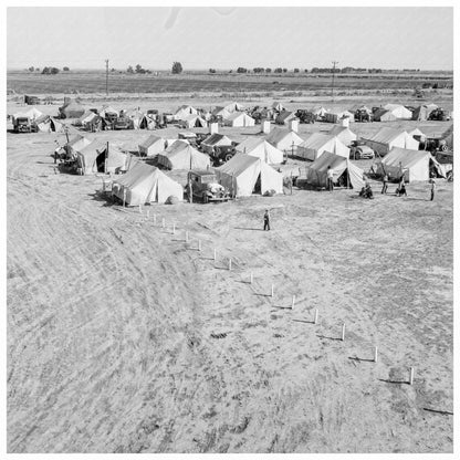 1939 FSA Migrant Labor Camp in Calipatria California - Available at KNOWOL