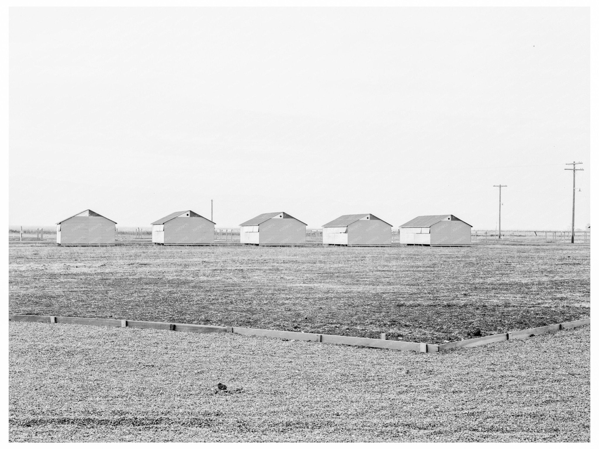 1939 Government Camp for Migratory Workers in Westley CA - Available at KNOWOL