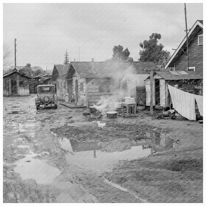 1939 Image of Houses for Mexican Citrus Workers in California - Available at KNOWOL