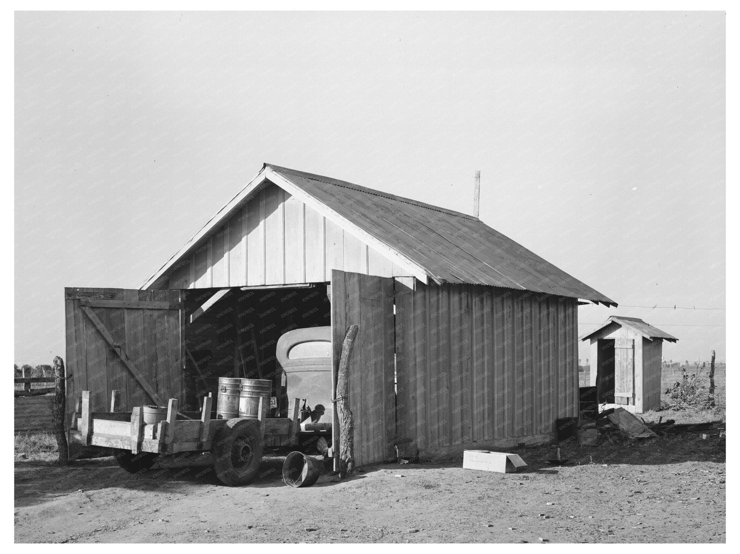1939 Image of Living Conditions in Hidalgo County Texas - Available at KNOWOL