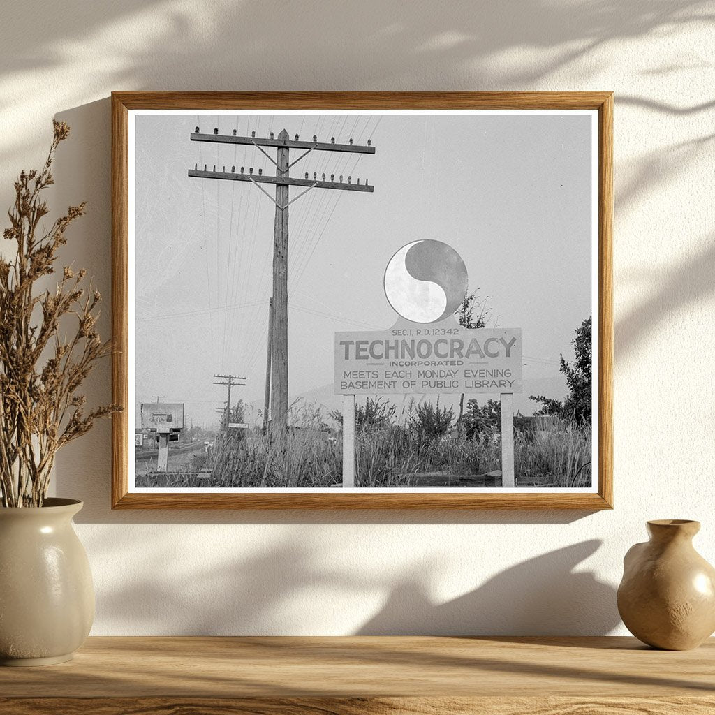 1939 Josephine County Oregon Vintage Sign Photo - Available at KNOWOL