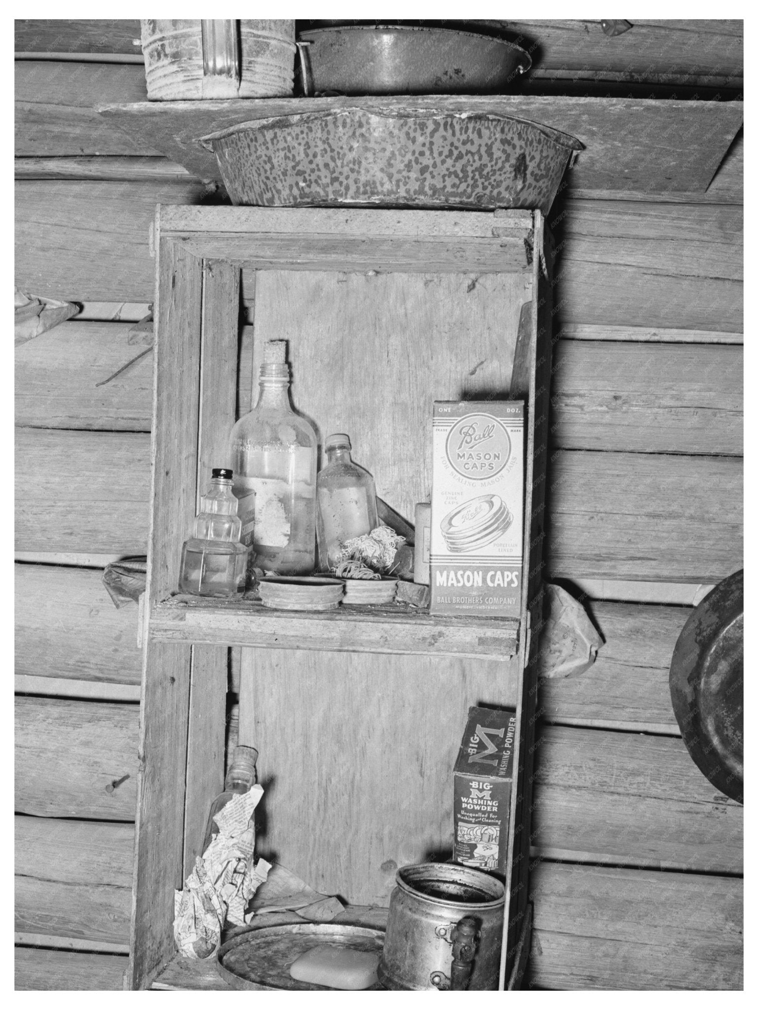 1939 Kitchen Cabinet in Mot Tuckers Antioch Home - Available at KNOWOL