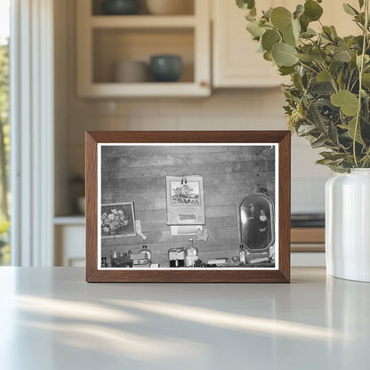 1939 Mantelpiece Decorations in Mississippi Farm Home - Available at KNOWOL