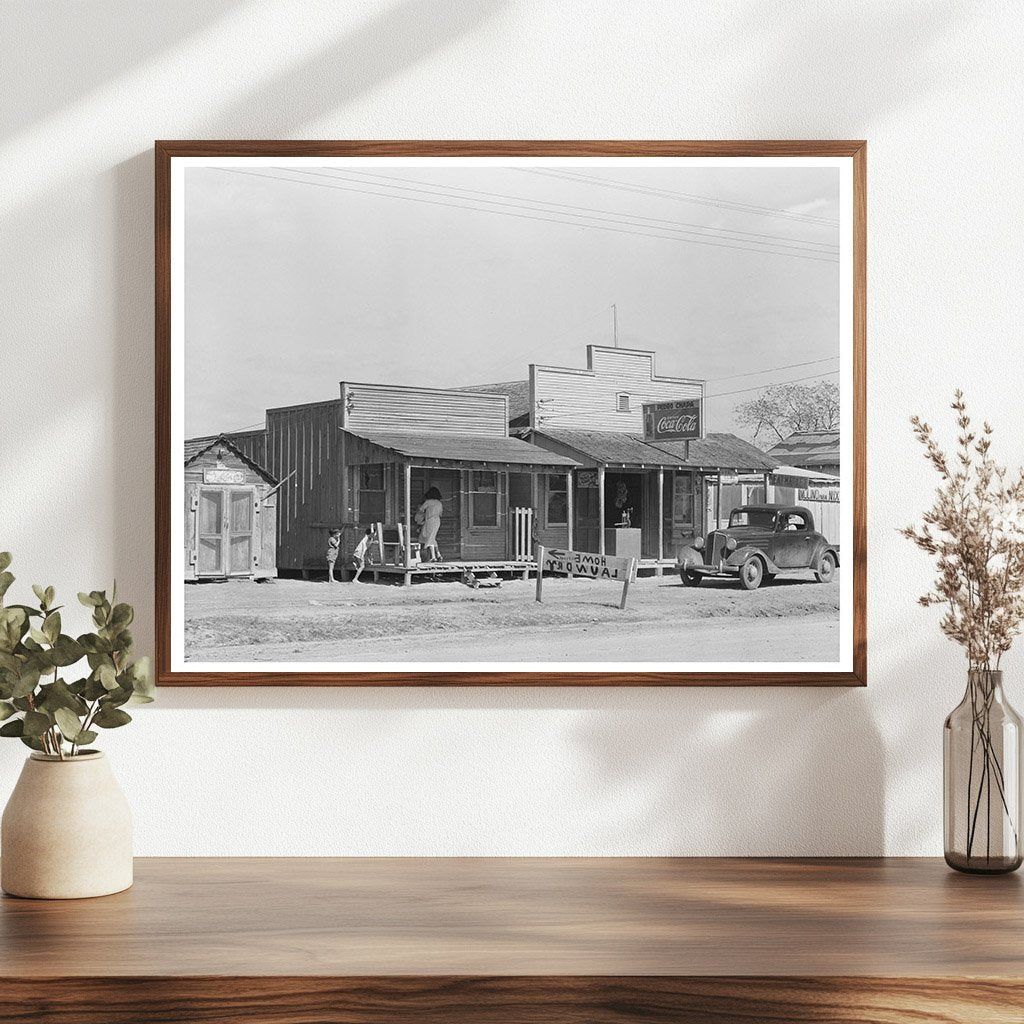 1939 Meat Market and Laundry in Alamo Texas - Available at KNOWOL