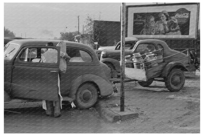 1939 Milk Can Loading at San Angelo Creamery - Available at KNOWOL