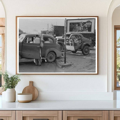 1939 Milk Can Loading at San Angelo Creamery - Available at KNOWOL