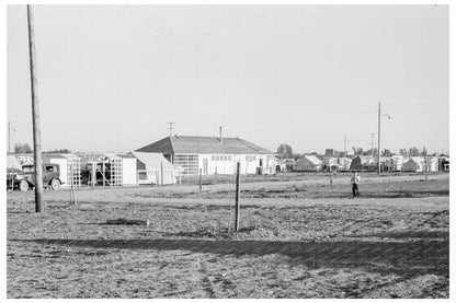 1939 Pea Harvest Migratory Labor Camp Brawley California - Available at KNOWOL