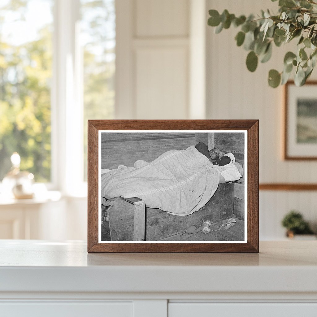 1939 Photograph of Sick Woman in Strawberry Pickers Quarters - Available at KNOWOL