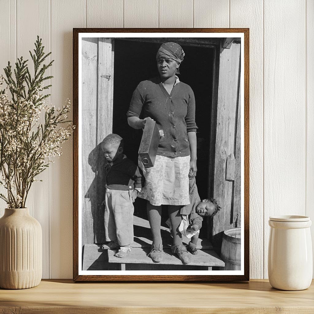 1939 Sharecropper Family in Louisiana Vintage Photo - Available at KNOWOL