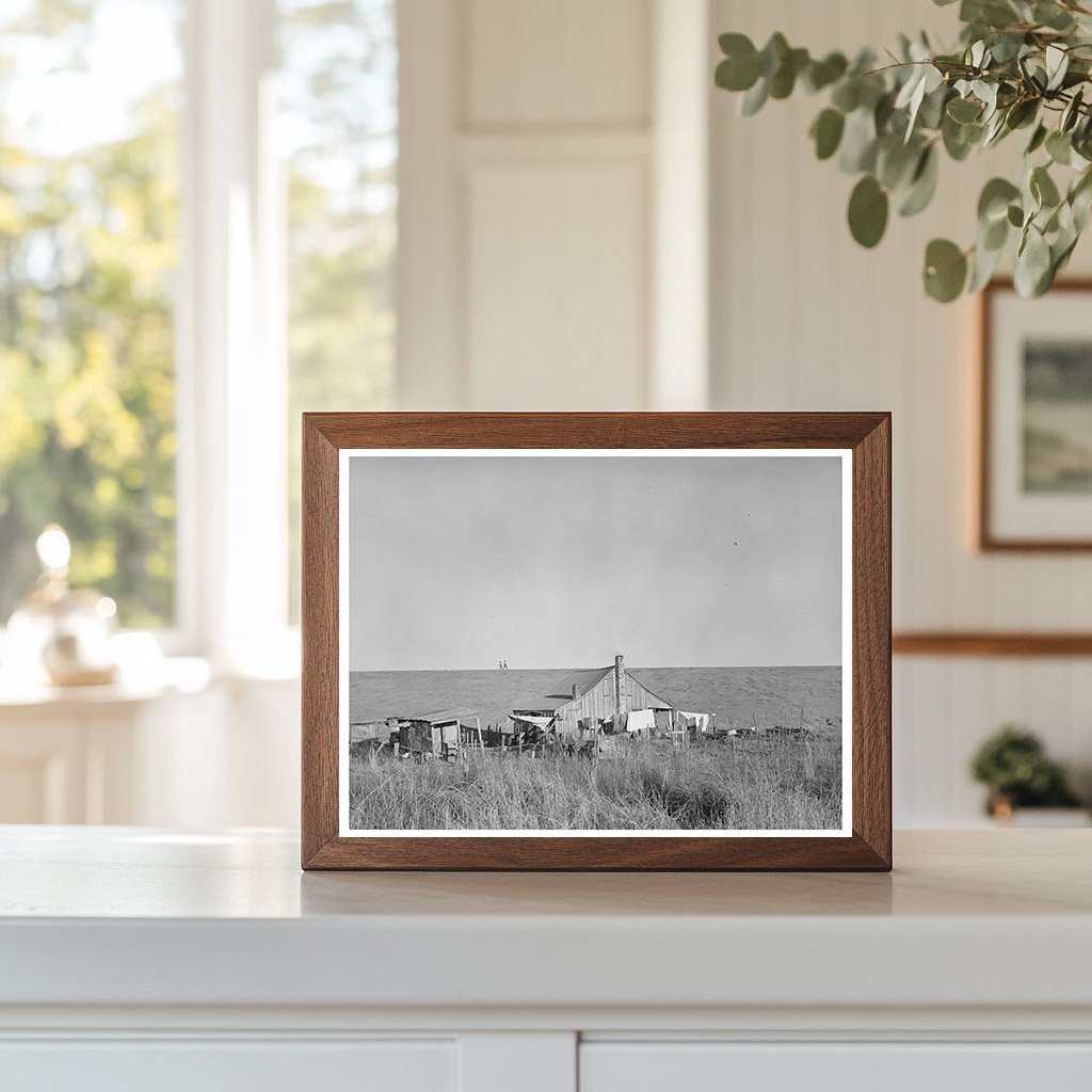 1939 Sharecropper Farmstead Near Lake Providence Louisiana - Available at KNOWOL