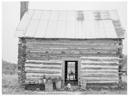 1939 Sharecropper House in North Carolina History Image - Available at KNOWOL