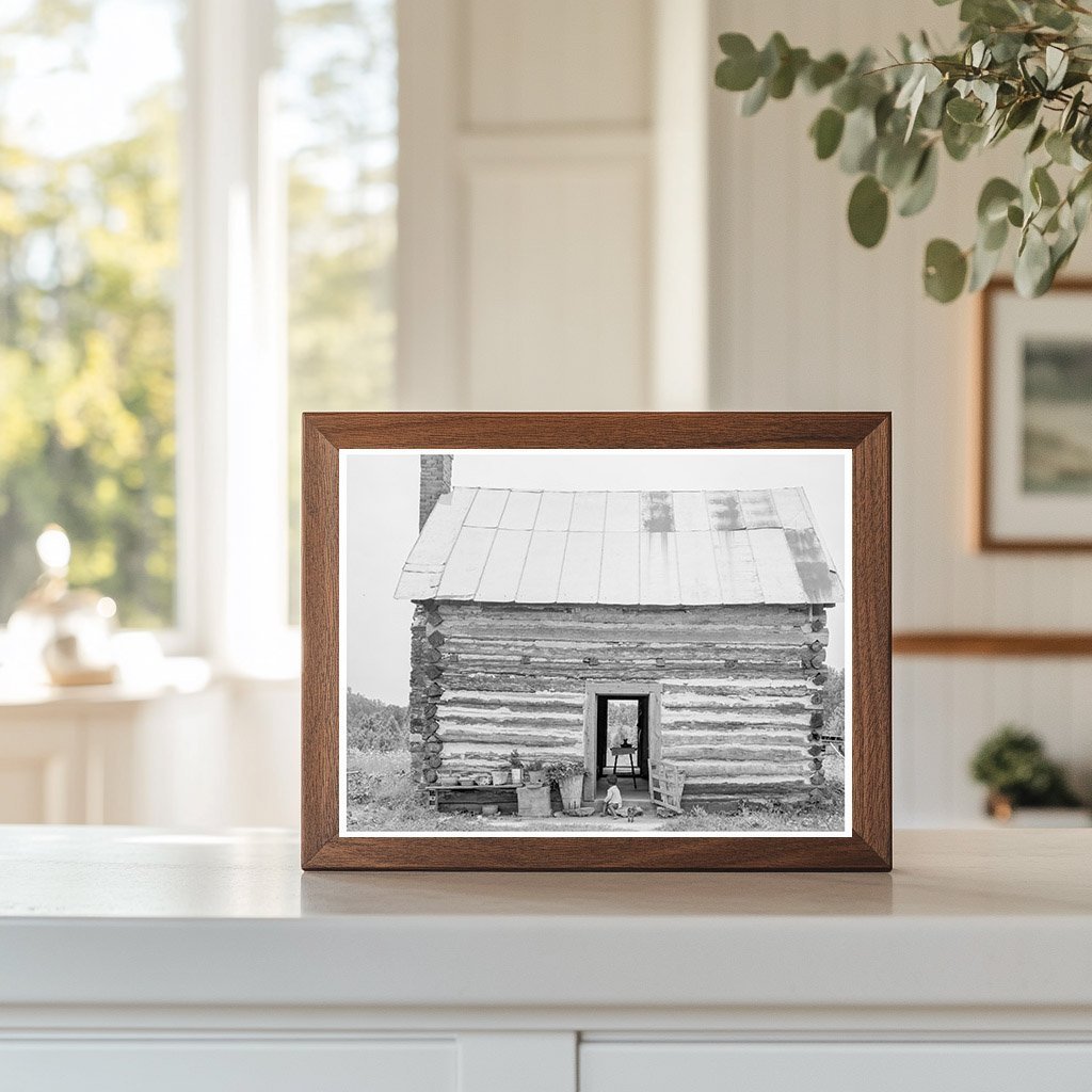 1939 Sharecropper House in North Carolina History Image - Available at KNOWOL