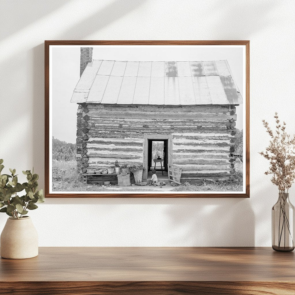 1939 Sharecropper House in North Carolina History Image - Available at KNOWOL