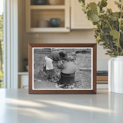 1939 Soap - Making in Taos County New Mexico - Available at KNOWOL