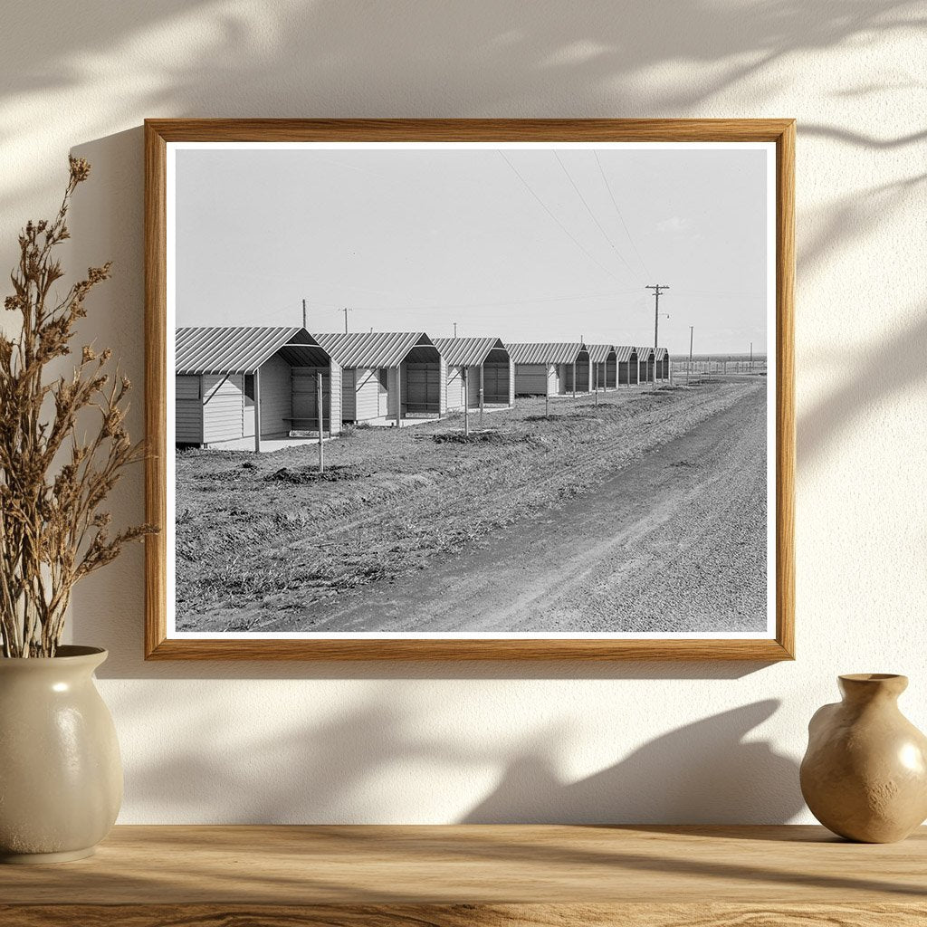 1939 Steel Shelters at Migrant Workers Camp in Westley CA - Available at KNOWOL