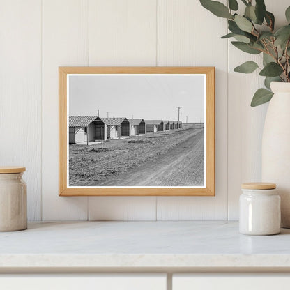 1939 Steel Shelters at Migrant Workers Camp in Westley CA - Available at KNOWOL